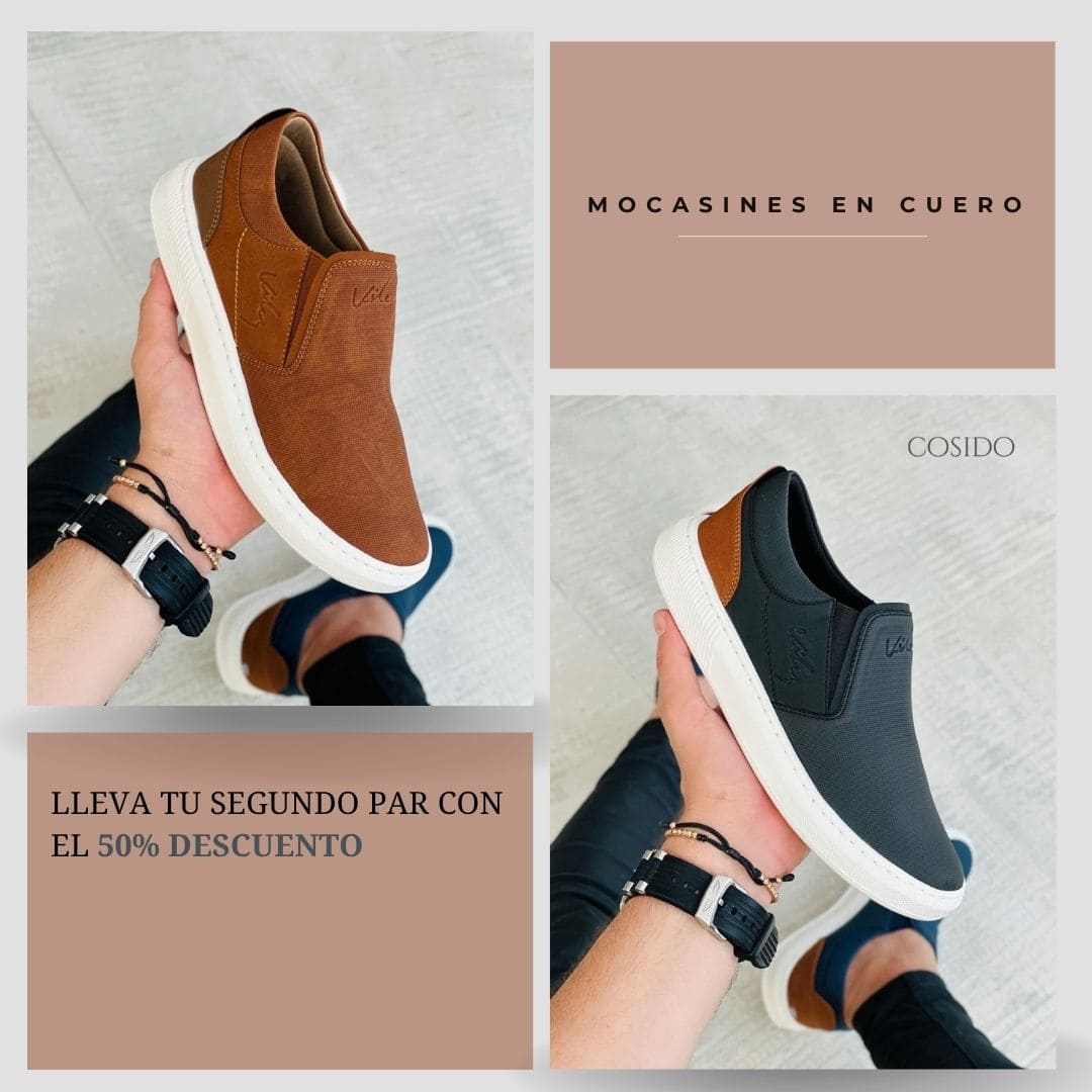 Mocasines Caballero estilo casual