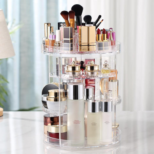 Nuevo Organizador Giratorio de Belleza Multifunciones