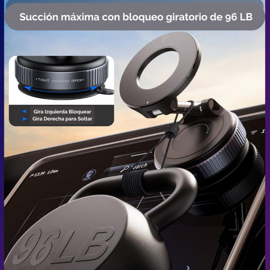 SOPORTE MAGNÉTICO DE 360° PARA TELÉFONO